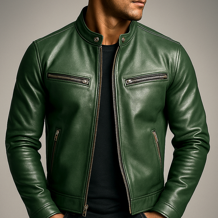 Wilson™ | Chaqueta de Cuero Vintage