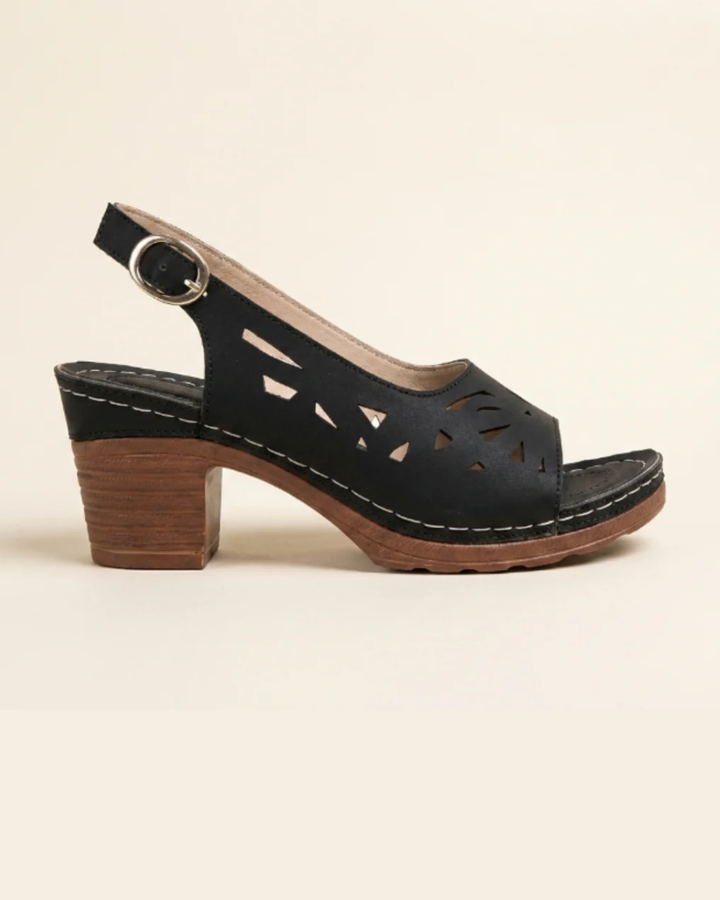 Vera - Sandalias de cuña con triple soporte de arco