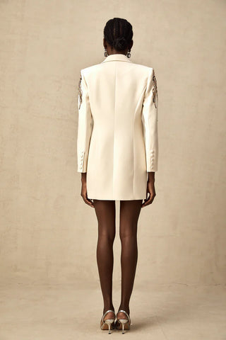 Elena - Vestido blazer adornado con lentejuelas