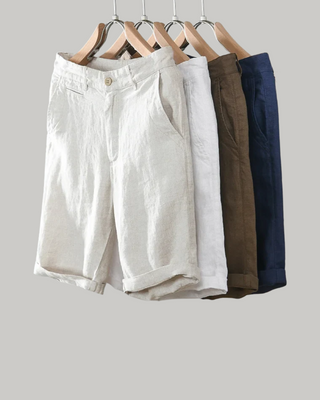 Pantalones cortos de lino Lisbo