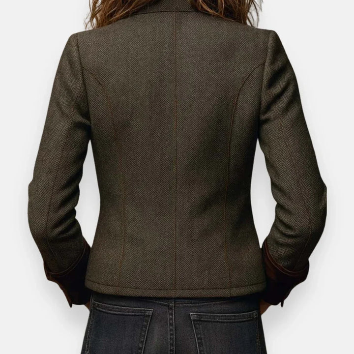 Daniela - Chaqueta elegante con detalles de terciopelo