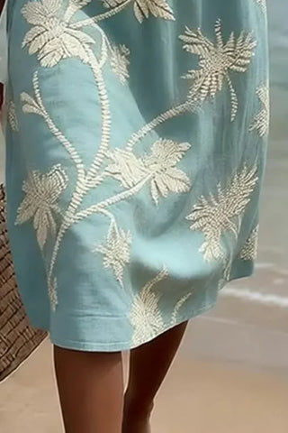 Nemi - Elegant floral midi dress