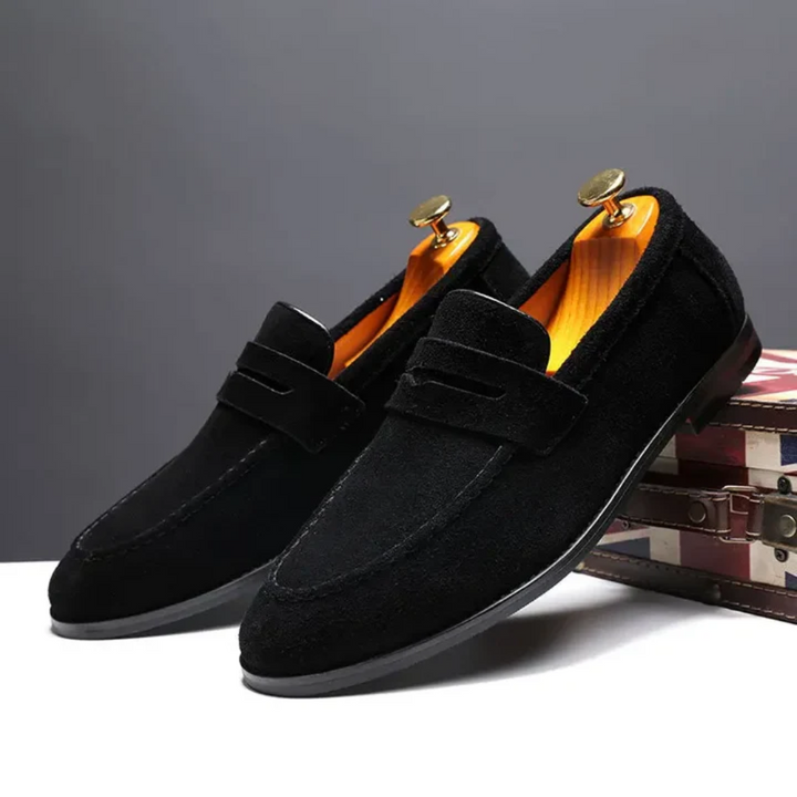 Mocasines de verano de ante