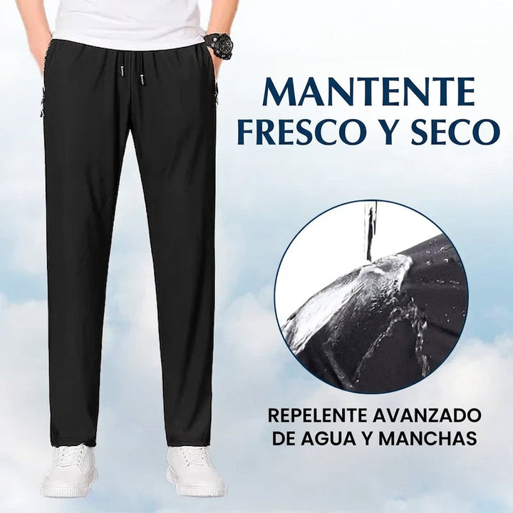 Noa - pantalón casual unisex, extremadamente suave y flexible con caída elegante