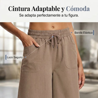 Aina - Pantalones cropped transpirables