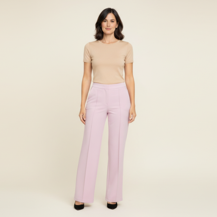 Alba – Pantalón recto de corte amplio