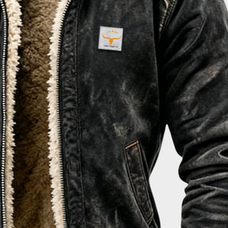 Ricardo™ | Chaqueta con aspecto de cuero y diseño distintivo