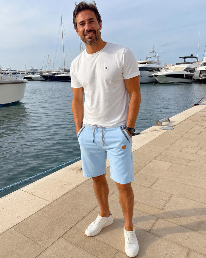 Irving™ | Shorts chinos de corte relajado
