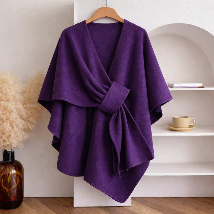 Olea - Elegant poncho scarf