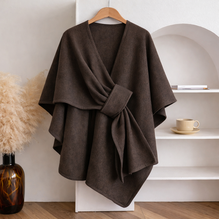 Olea - Elegant poncho scarf