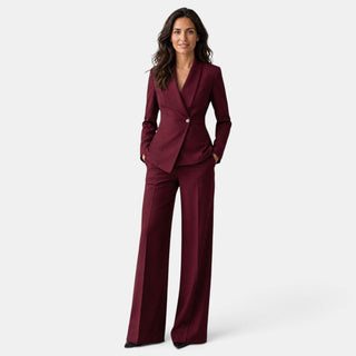 Traje Mujer Blazer Pantalón Elegante