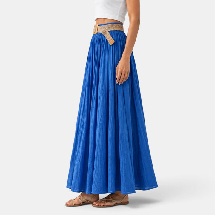 Falda Maxi Mujer Cintura Elástica