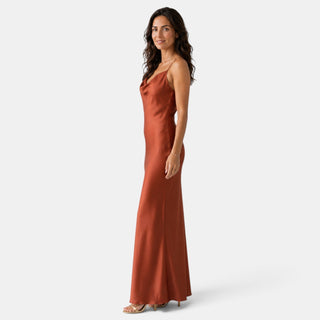 Vestido Invitada de Boda Largo Espalda Abierta