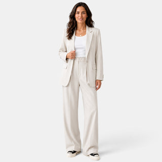 Conjunto Mujer Blazer Pantalón Recto