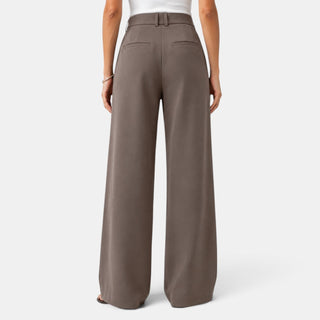 Pantalón de Vestir Mujer Pierna Ancha