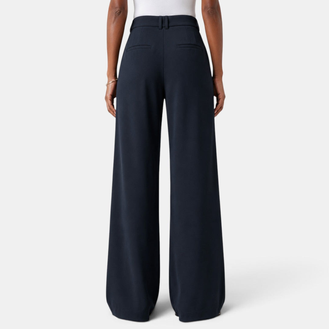 Pantalón de Vestir Mujer Pierna Ancha