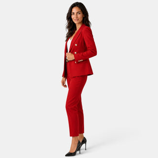 Traje de Dos Piezas Mujer con Blazer y Pantalón