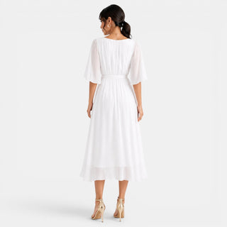 Vestido Midi Elegante Mujer