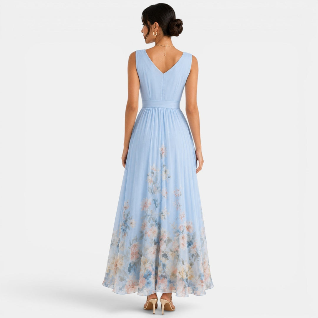 Vestido Largo Floral Mujer