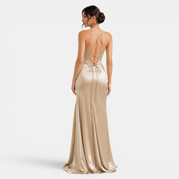 Vestido Largo Fiesta Mujer