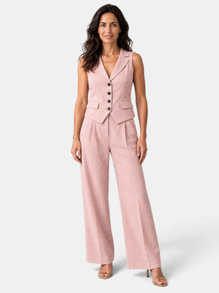 Set de Mujer Chaleco y Pantalón Ancho