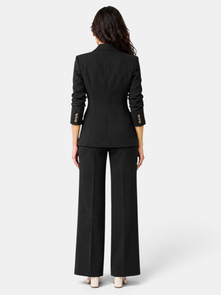 Traje Mujer Blazer Pantalón Ancho