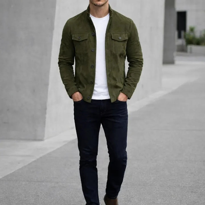 Mario - Chaqueta de inspiración militar con presencia elegante