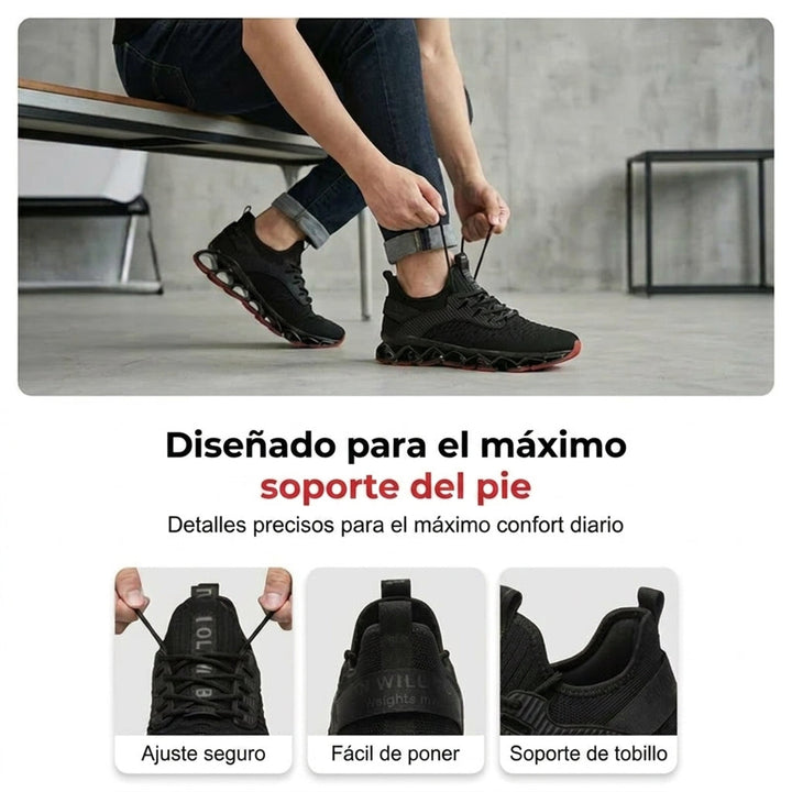 Zapatillas deportivas transpirables de malla