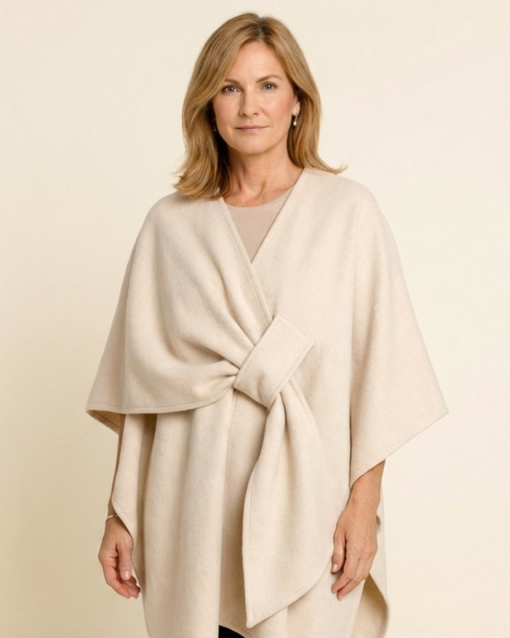 Olea - Elegant poncho scarf