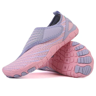Elia - Zapatillas barefoot de senderismo antideslizantes y cómodas