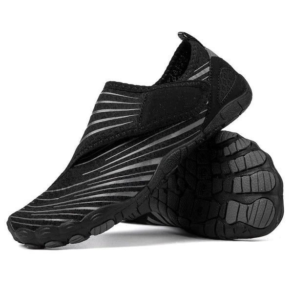Elia - Zapatillas barefoot de senderismo antideslizantes y cómodas