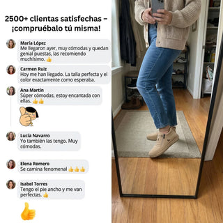Mira – Zapatillas ortopédicas cómodas con cremallera