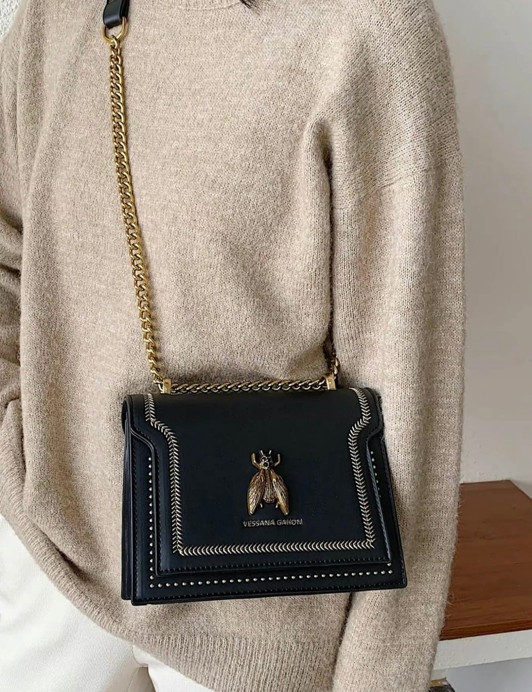 Éloria Paris - Luxus Kettenhandtasche