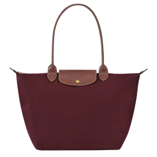 Klassische Tasche - Große Le Pliage Tragetasche, Burgunderrot