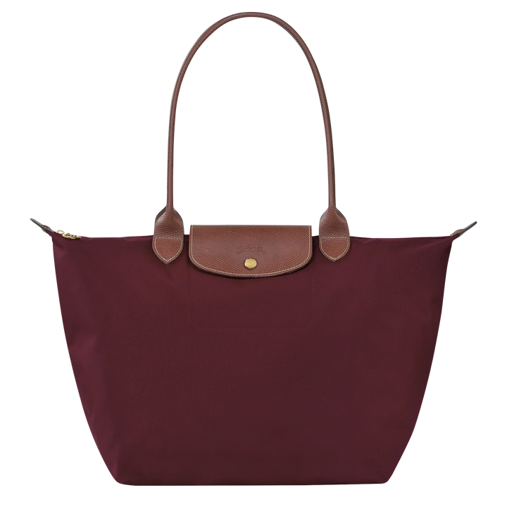 Klassische Tasche - Große Le Pliage Tragetasche, Burgunderrot