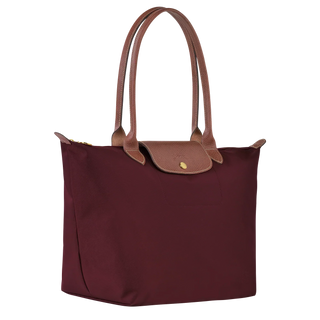 Klassische Tasche - Große Le Pliage Tragetasche, Burgunderrot