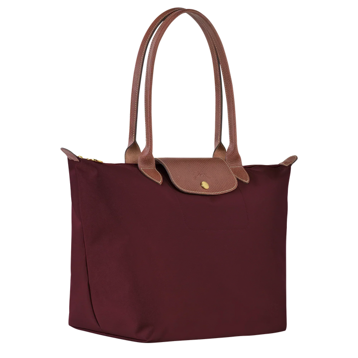 Klassische Tasche - Große Le Pliage Tragetasche, Burgunderrot
