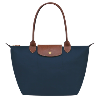 Klassische Tasche - Medium Le Pliage Tote, Marineblau