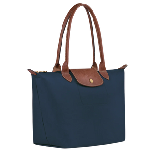 Klassische Tasche - Medium Le Pliage Tote, Marineblau