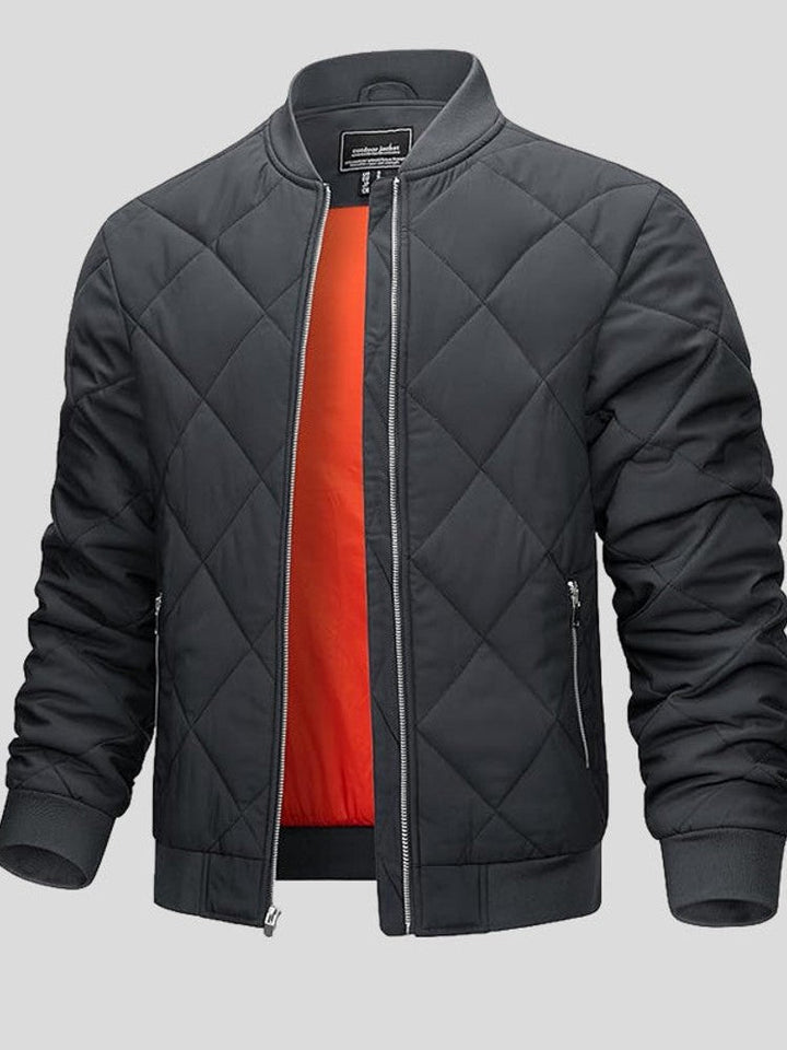 Morten™ | Stylish Suede Bomber Jacket