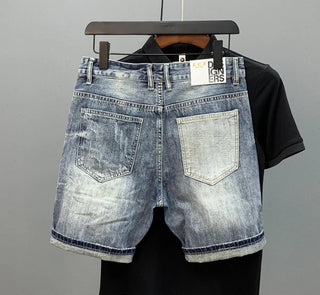 Weston™ | Shorts de mezclilla azul vintage