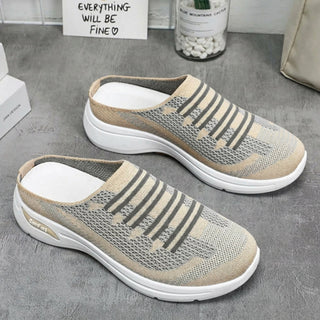 Aina - Zapatillas transpirables con talón abierto