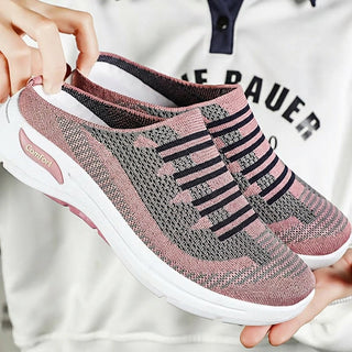 Aina - Zapatillas transpirables con talón abierto