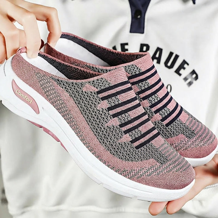 Aina - Zapatillas transpirables con talón abierto