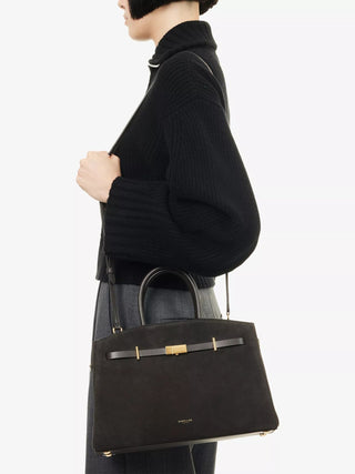 Amélisse - Stilvolle Midi-Lederhandtasche