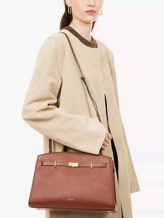 Amélisse - Stilvolle Midi-Lederhandtasche