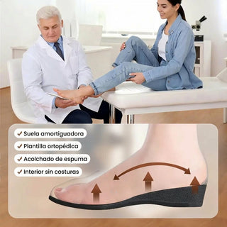 Noa - Zapatos ortopédicos cómodos, ligeros y antideslizantes