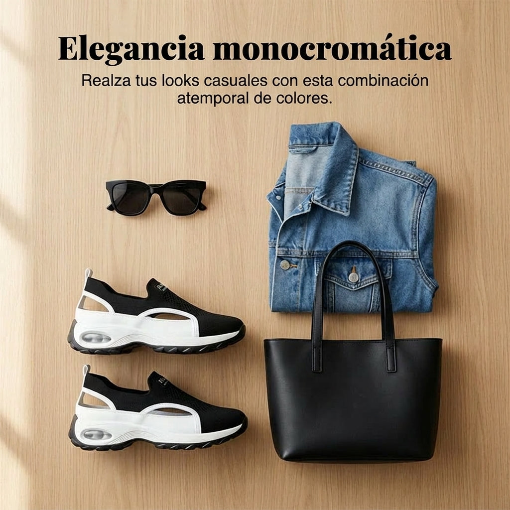 Aroa - Zapatillas transpirables con cámara de aire