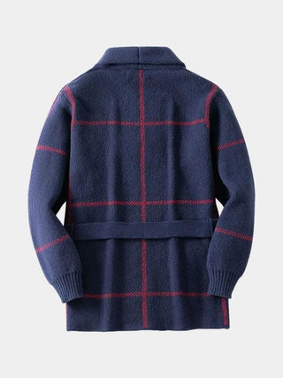 Rom™ | Chaqueta de punto con cinturón