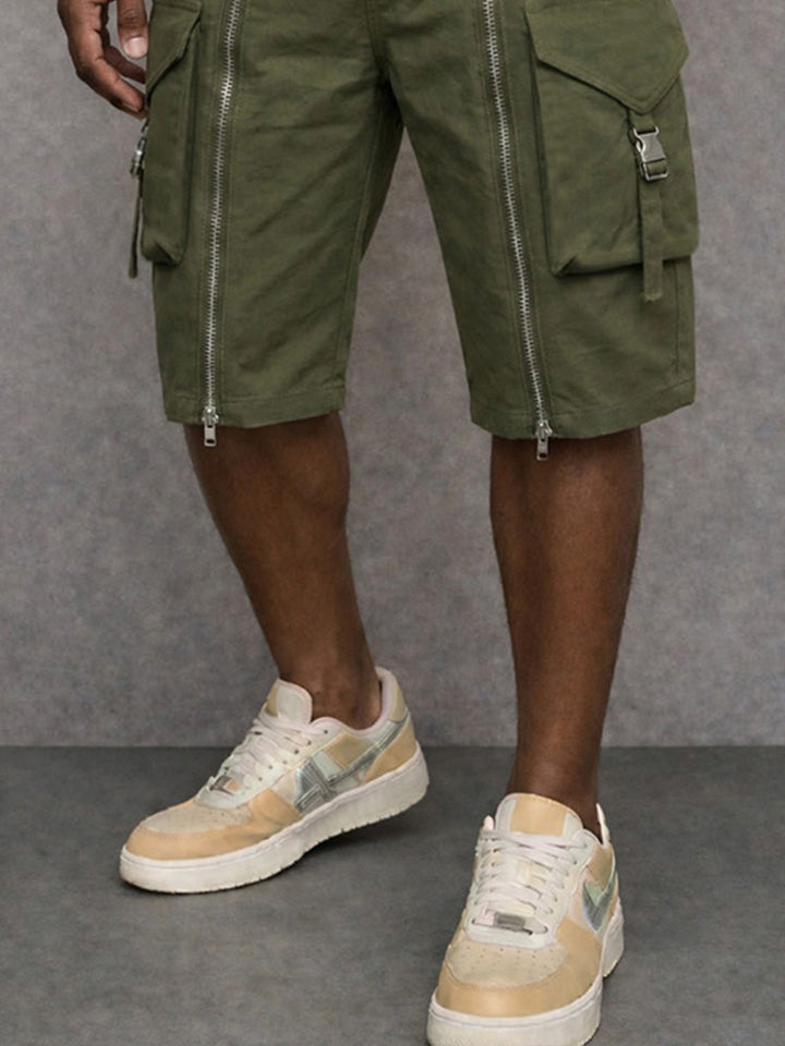 Franky™ | Shorts cargo con diseño de cremallera